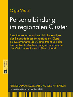 cover image of Personalbindung im regionalen Cluster